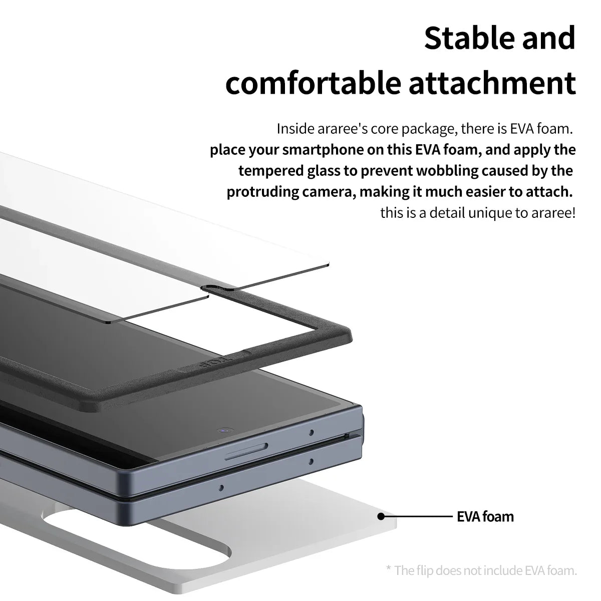 Araree Samsung Z Fold 6 Core Glass - Privacy - Tashqila Araree Samsung Z Fold 6 Core Glass - Privacy - Tashqila